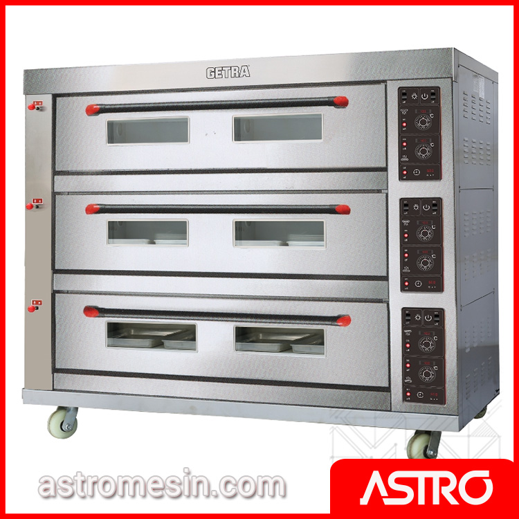 Oven Gas Roti GETRA RFL-39SS Surabaya