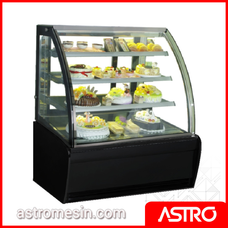 Curved Glass Cake Showcase Pemajang Kue GEA S-940A Surabaya Curved Glass Cake Showcase Pemajang Kue GEA S-940A Surabaya