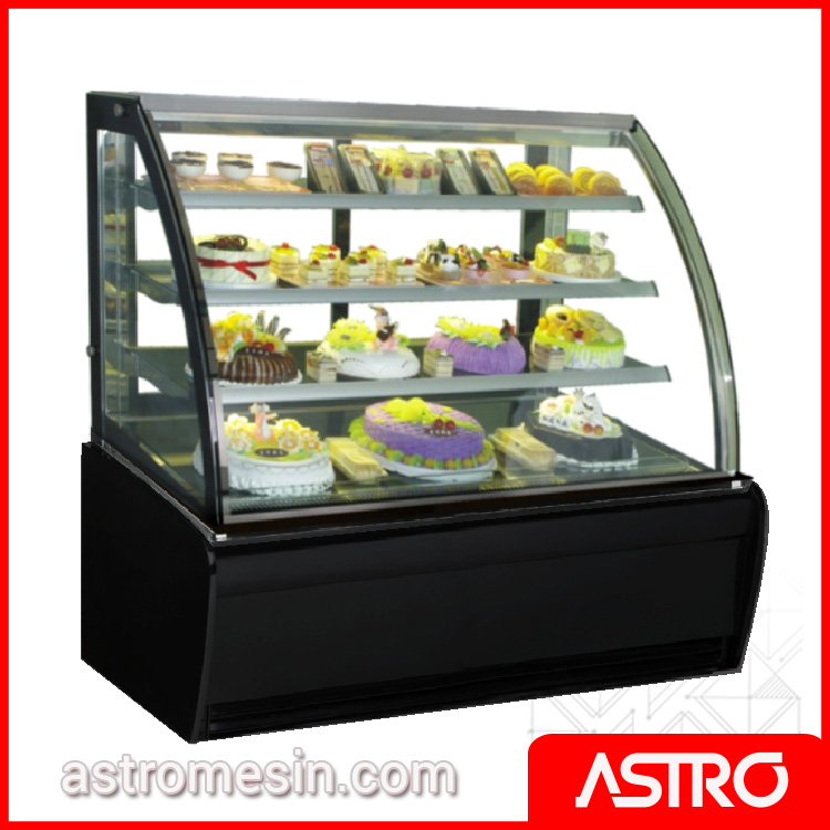 Curved Glass Cake Showcase Pemajang Kue GEA S-950A Surabaya Curved Glass Cake Showcase Pemajang Kue GEA S-950A Surabaya