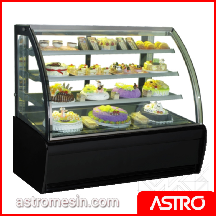 Curved Glass Cake Showcase Pemajang Kue GEA S-960A Surabaya Curved Glass Cake Showcase Pemajang Kue GEA S-960A Surabaya