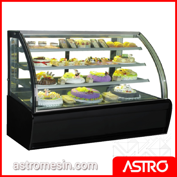 Curved Glass Cake Showcase Pemajang Kue GEA S-980A Surabaya Curved Glass Cake Showcase Pemajang Kue GEA S-980A Surabaya