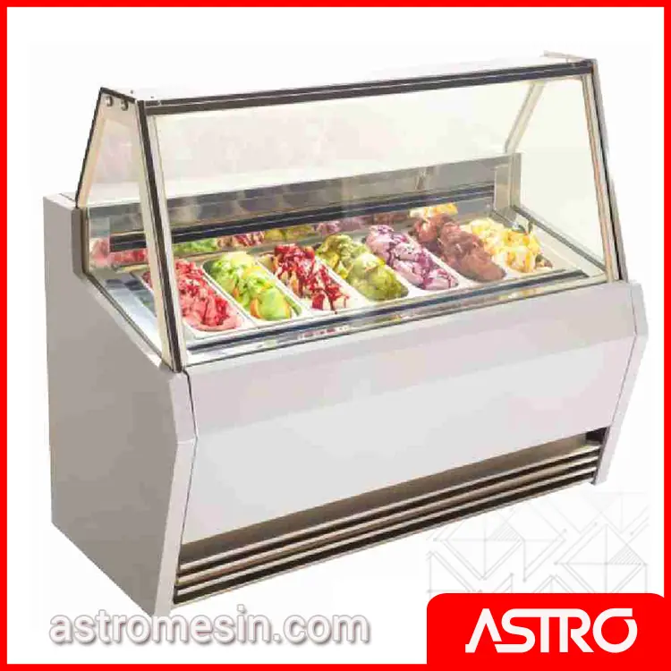 Gelato Showcase Scooping Cabinet GEA BRIO-7 Surabaya