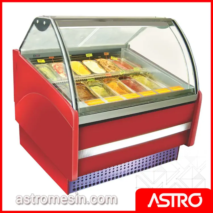 Mesin Showcase Gelato Scooping Cabinet GEA Tipe SUNNY Surabaya