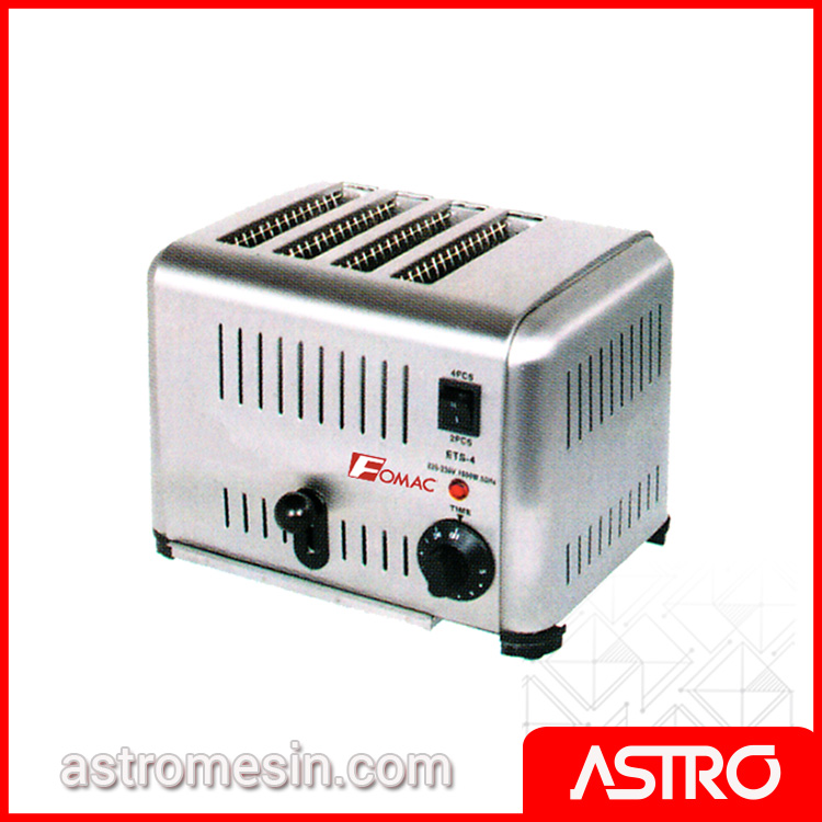 Mesin Bread Toaster Pemanggang Roti Tawar FOMAC BTT-DS4 Murah Mesin Bread Toaster Pemanggang Roti Tawar FOMAC BTT-DS4 Murah