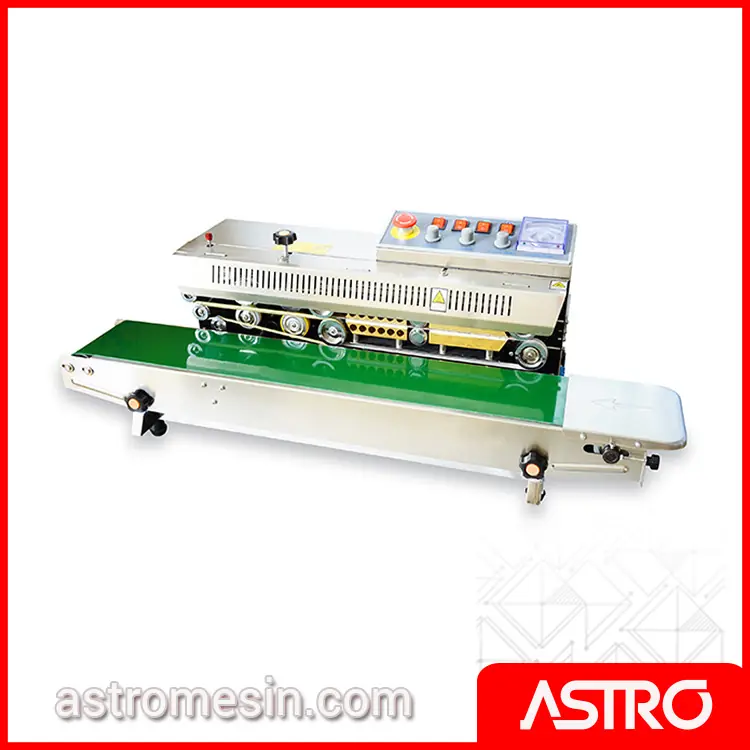 Mesin Continuous Sealer Horizontal ASTRO Surabaya Mesin Continuous Sealer Horizontal ASTRO CBS-770H