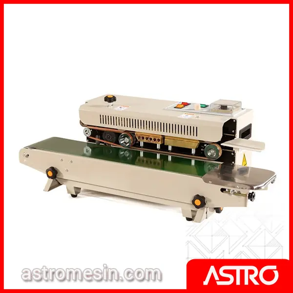 Mesin Continuous Sealer Plastik Horizontal HEAVYPACK Surabaya Mesin Continuous Sealer Plastik Horizontal HEAVYPACK FR-900S