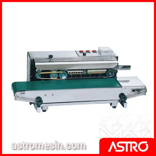 Mesin Continuous Sealer Plastik Otomatis POWERPACK FR-150W Surabaya