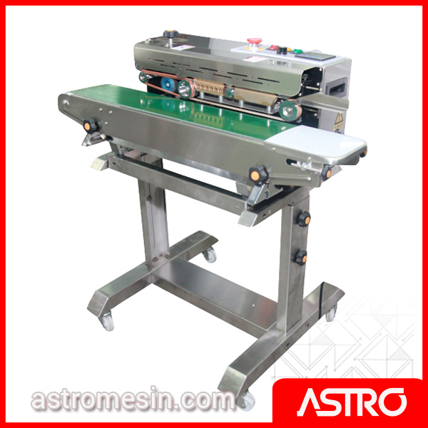 Mesin Continuous Sealer Plastik POWERPACK FR-900F Surabaya