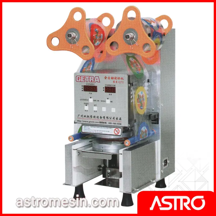 Mesin Cup Sealer Full Otomatis GETRA SC-Q70 Surabaya