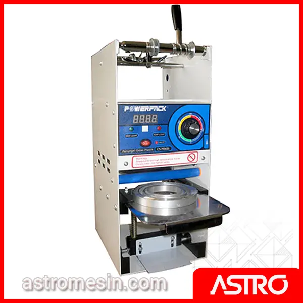 Mesin Cup Sealer Kemas Gelas Cup POWERPACK CS-M868I Surabaya