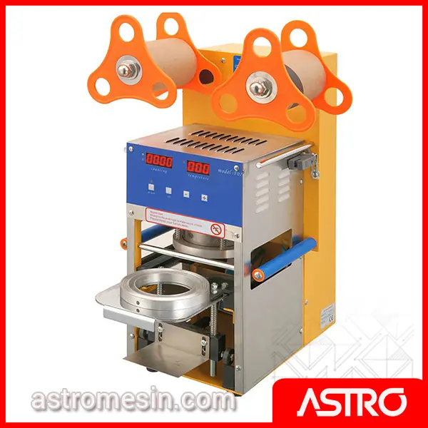 Mesin Cup Sealer Otomatis Kemas Gelas Cup POWERPACK CS-ZF07 Surabaya