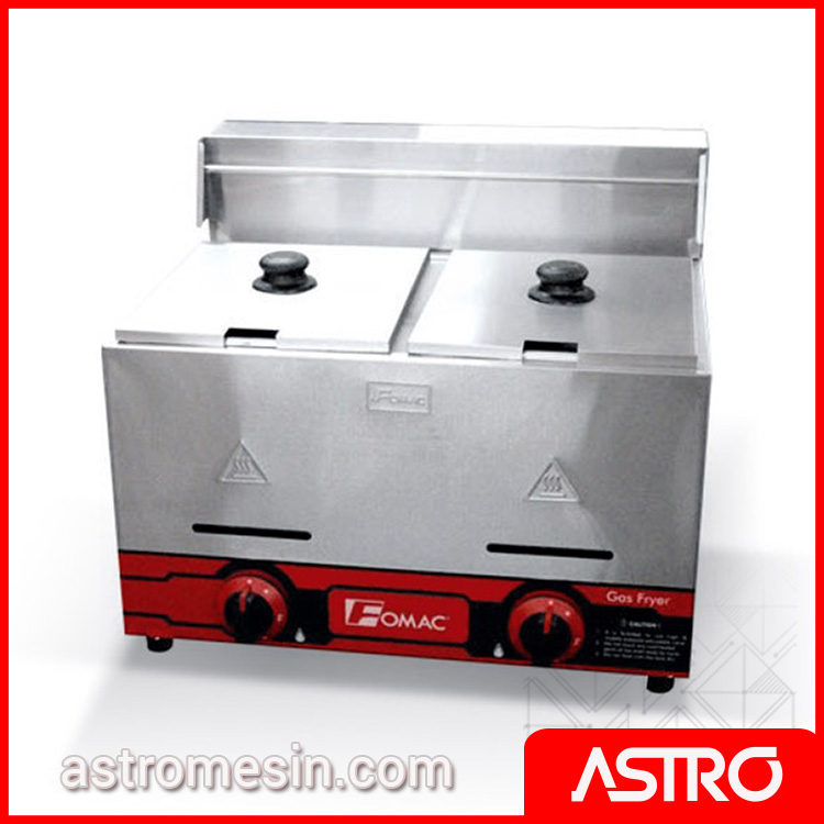 Mesin Deep Fryer Penggorengan Gas FOMAC FRY-G72 Murah Mesin Deep Fryer Penggorengan Gas FOMAC FRY-G72 Murah