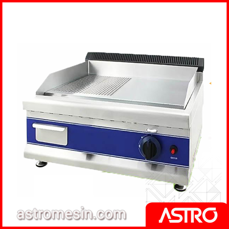Mesin Gas Griddle Half Grooved ASTRO Surabaya Mesin Gas Griddle Half Grooved ASTRO Surabaya