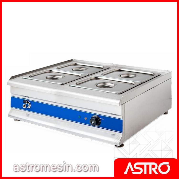 Mesin Pemanas Makanan Bain Marie ASTRO 4 Lubang Surabaya