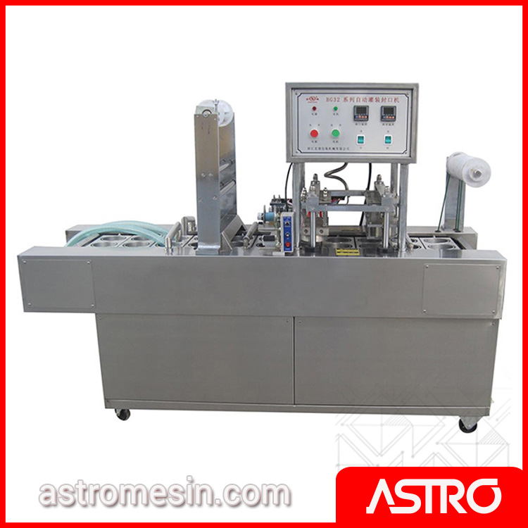 Mesin Pengisi Air Minum Cup Otomatis AMDK ASTRO Surabaya