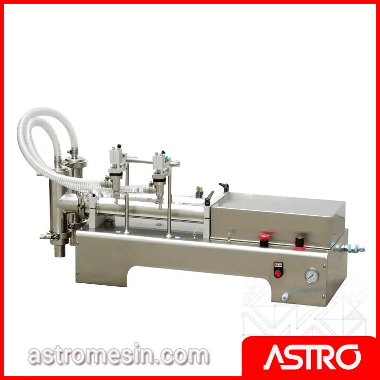 Mesin Pengisi Cairan Encer ASTRO LPF-1000T 2 nozzle kapasitas besar