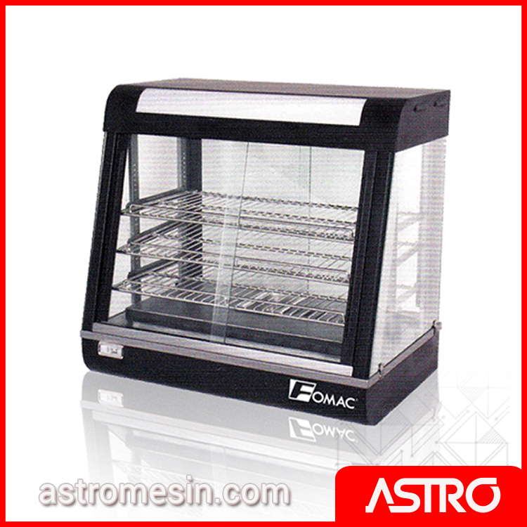 Mesin Showcase Food Warmer FOMAC SHC-BW680 Murah