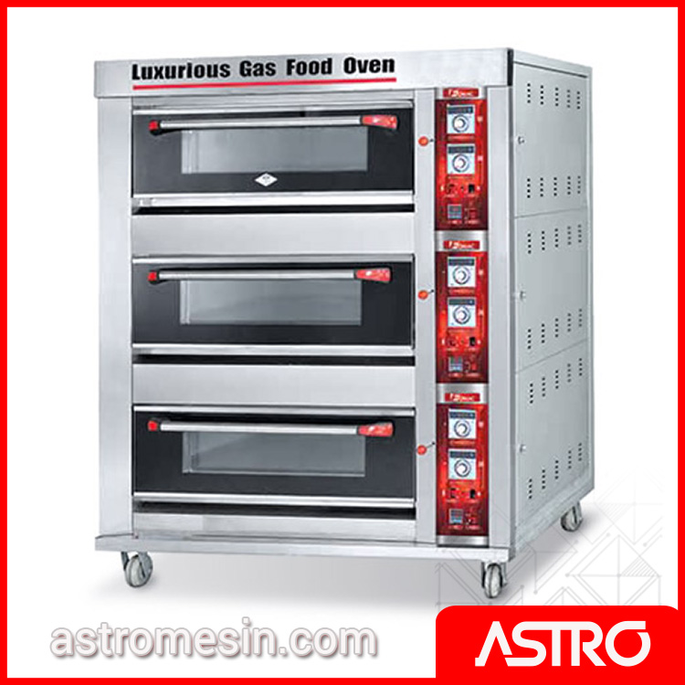 Oven Gas Deck Oven Roti FOMAC BOV-ARF60H Murah