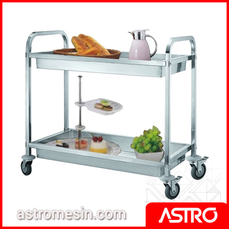 Troli Stainless Steel Collect Trolley GETRA CT-023 Surabaya