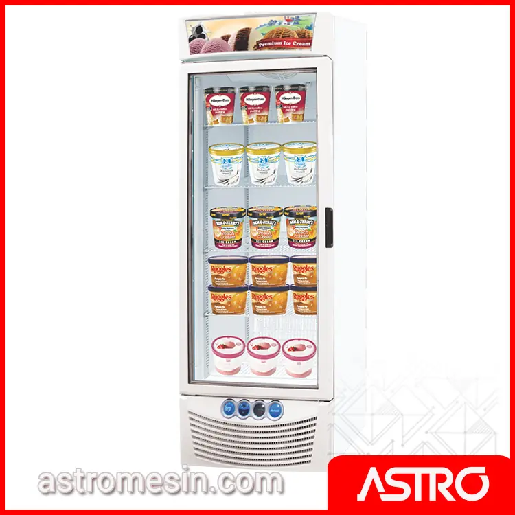 Upright Glass Door Freezer GEA ASIA-45 Surabaya