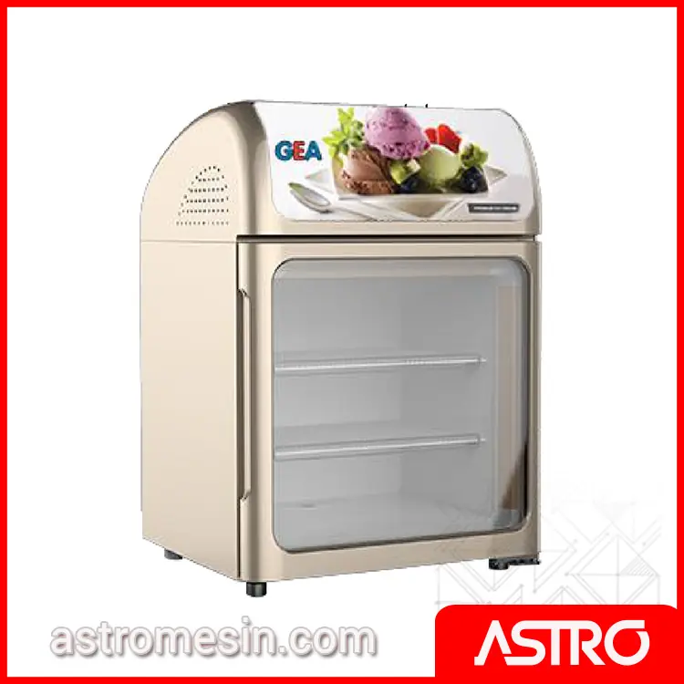 Upright Glass Door Freezer GEA LSD-86 Surabaya