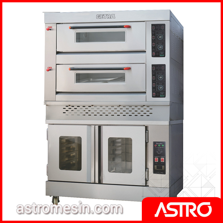 Combi Deck Oven & Proofer GETRA RFL24SS+FJ10