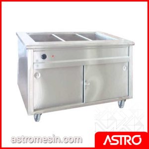 FREE STANDING BAIN MARIE DENGAN KABINET GETRA BM 3
