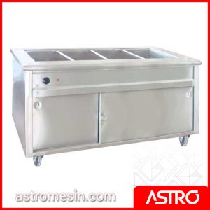 FREE STANDING BAIN MARIE DENGAN KABINET GETRA BM 4