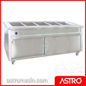 FREE STANDING BAIN MARIE DENGAN KABINET GETRA BM 5