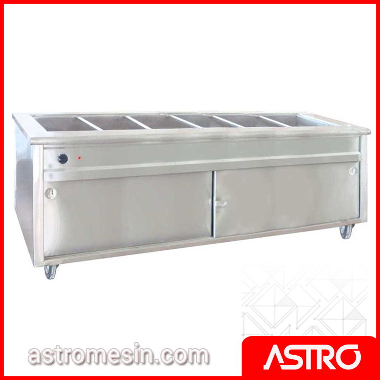 Free Standing Bain Marie Dengan Kabinet GETRA BM 6