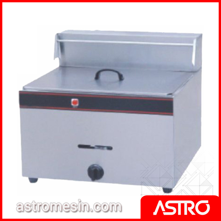 Mesin Deep Fryer Penggorengan Gas ASTRO 1 Basket 13 Liter Surabaya