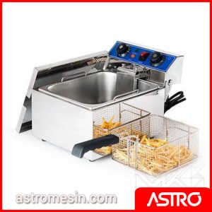 Mesin Deep Fryer Penggorengan Listrik ASTRO 1 Basket Surabaya