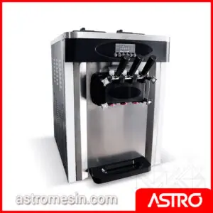Mesin Es Krim Cone 3 Tuas AECOE ICR-AC-25CTB Murah