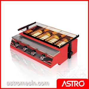 Mesin Gas Roaster Panggangan Sosis FOMAC ROS-GK222 Murah