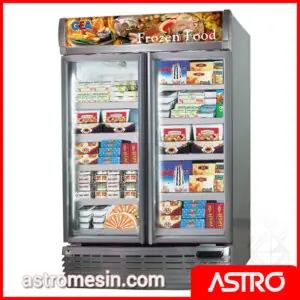 Upright Glass Door Freezer GEA EXPO-1000AL/CN