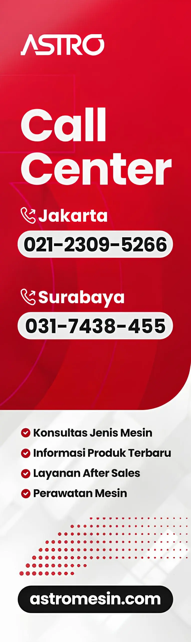 Banner Call Center Astro
